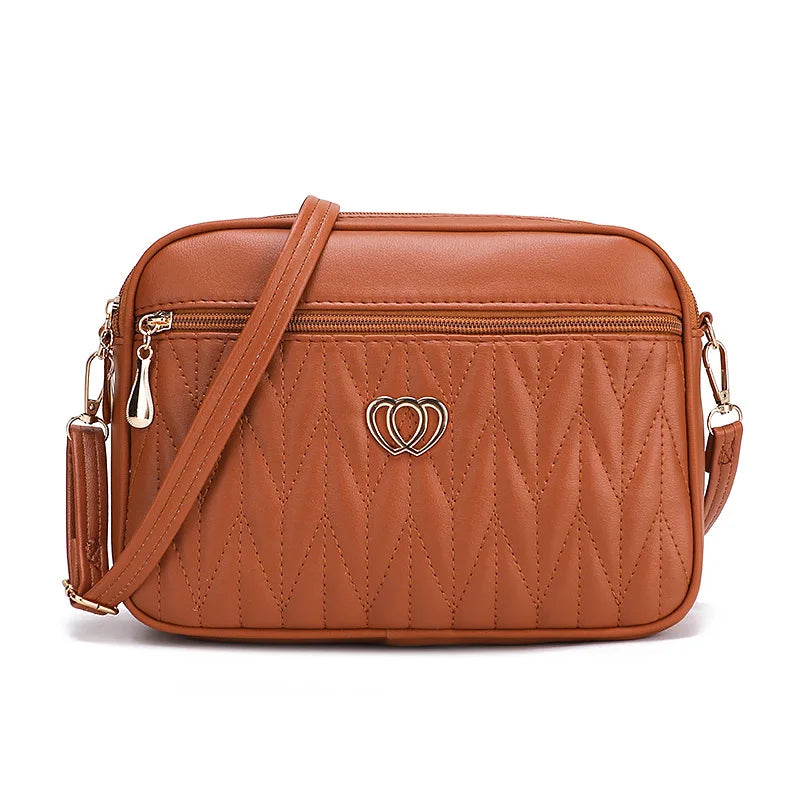 Women 2024 Sac A Main High Quality Soft PU Leather Luxury Purses And Handbags Women Bags Designer Women Shoulder Crossbody Bags