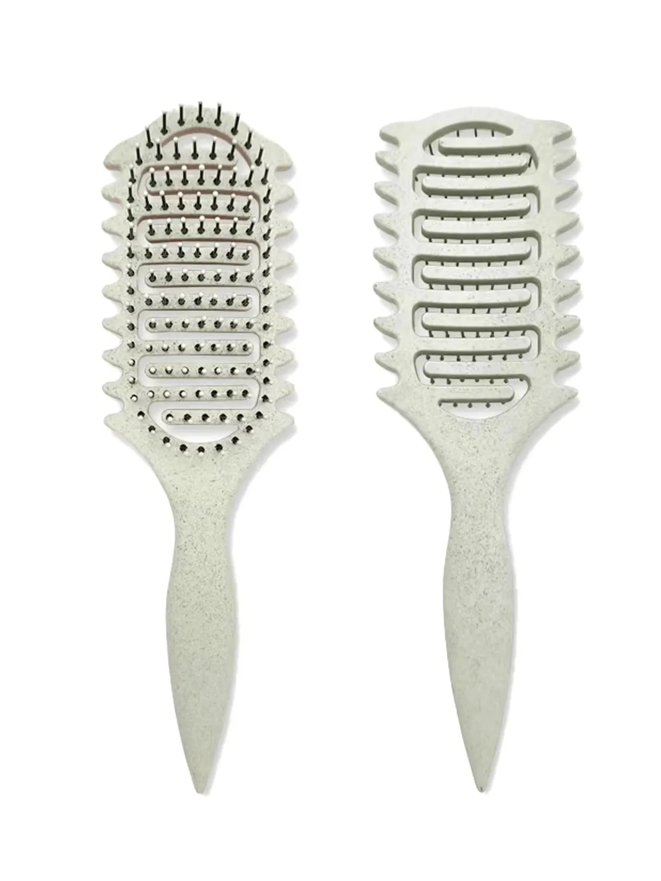 Curl Define Styling Brush Hollow Out Detangling Hair Brush Tangled Wet Curly Hair Comb Shaping Curls Barber Hairdressing Tools